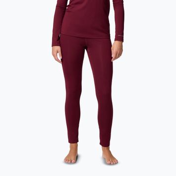 Spodnie termoaktywne damskie Columbia Midweight Stretch rich wine