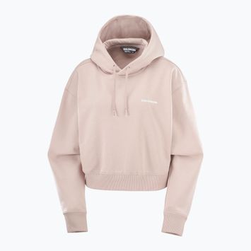 Bluza trekkingowa damska Salomon Short Hoodie etherea