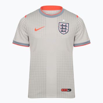 Koszulka piłkarska dziecięca Nike Anglia Pre-Match pewter grey/bright crimson