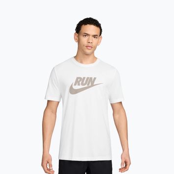 Koszulka męska Nike Dri-Fit Running white/moon particle