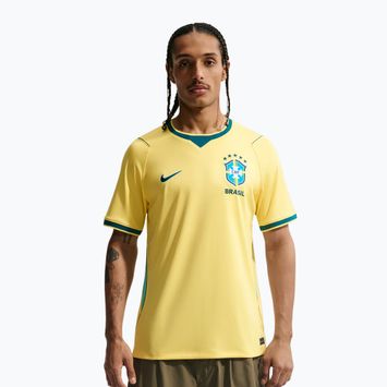 Koszulka piłkarska męska Nike Brazil 2026 Stadium Home Soccer Replica canary/light menta/geode teal