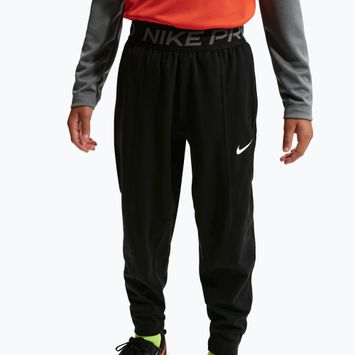 Spodnie dziecięce Nike Pro Dri-Fit black/smoke grey/white