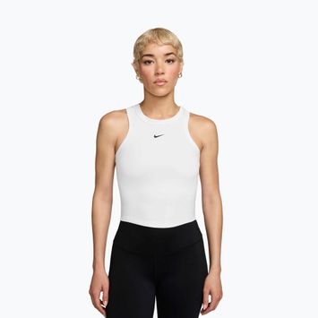 Koszulka damska Nike One Fitted Dri-Fit Cropped Tank thunder white/black