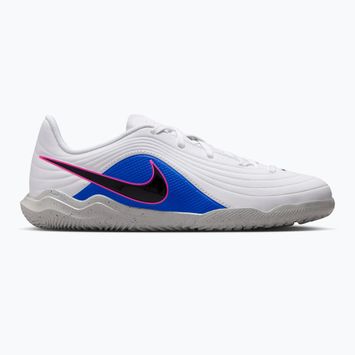 Buty piłkarskie dziecięce Nike Tiempo Maestro Club Jr IC white/racer blue/pink blast/black