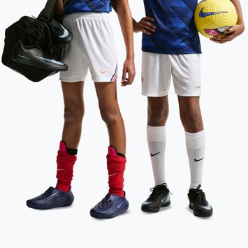 Spodenki piłkarskie dziecięce Nike FFF 2026 Stadium Home white/metallic copper