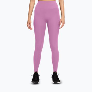 Legginsy damskie Nike Zenvy High-Waisted 7/8 light magenta/white