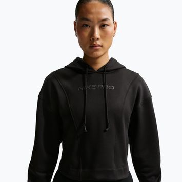 Bluza treningowa damska Nike Pro Therma-Fit Hoodie black/white