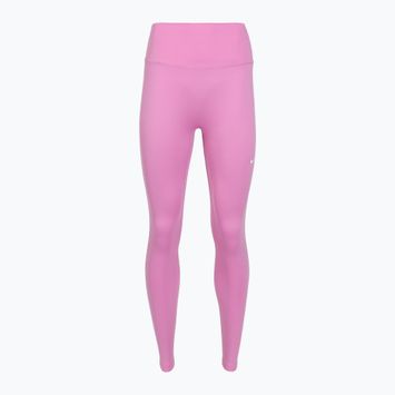 Legginsy treningowe damskie Nike One High-Waisted 7/8 light magenta/white