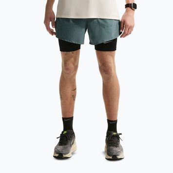 Spodenki męskie Nike Stride Dri-Fit Brief-Lined 5" mineral slate