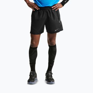 Spodenki męskie Nike Miler Dri-Fit Brief Lined 5" black/black
