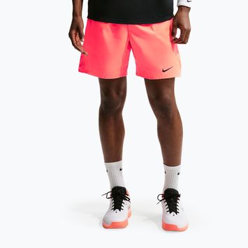 Spodenki tenisowe męskie Nike Court Dri-Fit Victory 7" hot lava/black