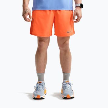 Spodenki do biegania męskie Nike Miler Dri-Fit 2in1 7" total orange