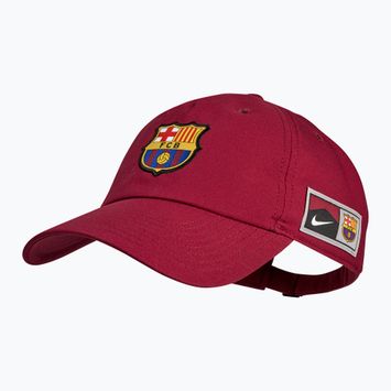 Czapka z daszkiem Nike FC Barcelona Club Poly team red