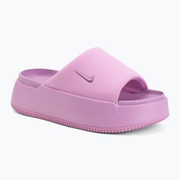 Klapki damskie Nike Calm Elevation light magenta