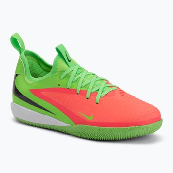 Buty piłkarskie dziecięce Nike Jr. Phantom 6 Academy Erling Haaland IC hot punch/green strike/black