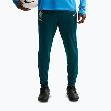 Spodnie piłkarskie męskie Nike Brazil Academy Pro Dri-Fit geode teal/light menta/midwest gold