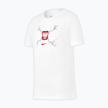 Koszulka piłkarska dziecięca Nike Graphic Poland white