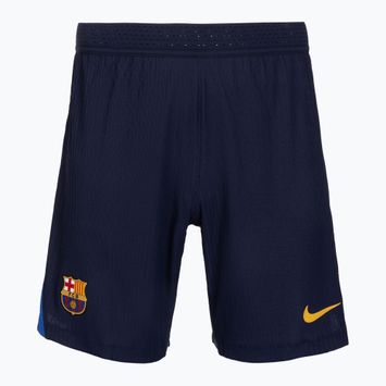 Spodenki piłkarskie męskie Nike FC Barcelona Dri-Fit ADV Match blackened blue/mineral yellow