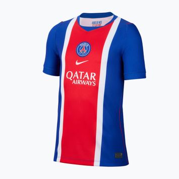 Koszulka piłkarska dziecięca Nike Paris Saint-Germain Dri-Fit Stadium Home old royal/white/university red/white
