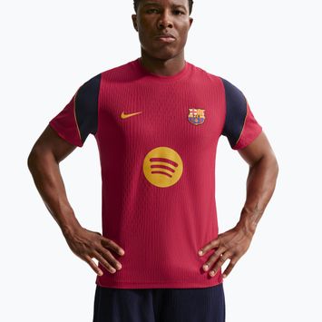 Koszulka piłkarska męska Nike FC Barcelona Dri-Fit ADV Strike Elite noble red/blackened blue
