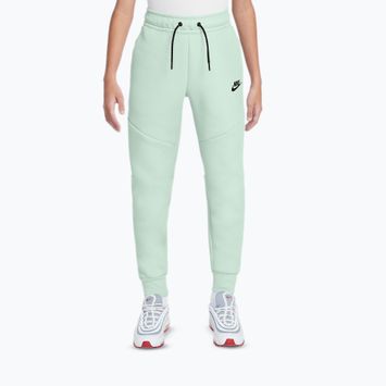 Spodnie dziecięce Nike Sportswear Tech Fleece barely green/black/black