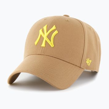 Czapka z daszkiem 47 Brand MLB New York Yankees MVP camel