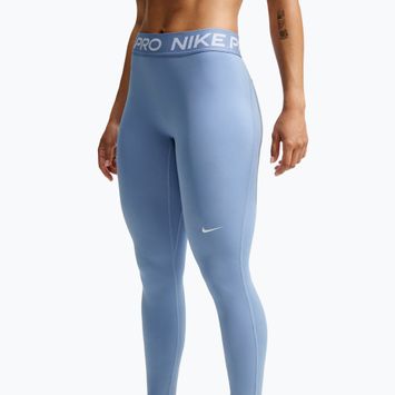 Legginsy damskie Nike Pro work blue/white