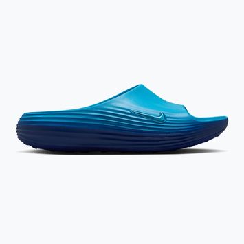 Klapki męskie Nike ReactX Rejuven8 light current blue/light current blue