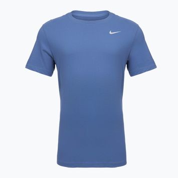 Koszulka treningowa męska Nike Dri-FIT indigo storm/white