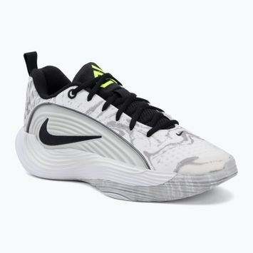 Buty do koszykówki męskie Nike Giannis Immortality 5 white/off white/metallic silver