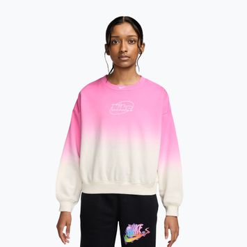 Bluza dziecięca Nike Sportswear Studio sail/playful pink/white