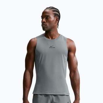 Koszulka treningowa męska Nike Pro smoke grey/black