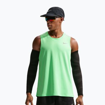 Koszulka do biegania męska Nike Miler illusion green