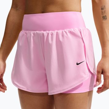 Spodenki treningowe damskie Nike Pro Sculpt pink rise/black