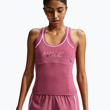 Koszulka treningowa damska Nike One pink smoke/pink rise/mystic dates/white
