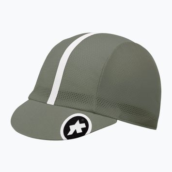 Czapka z daszkiem rowerowa ASSOS Cap titan green