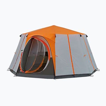 Namiot kempingowy 8-osobowy Coleman Cortes Octagon 8 orange