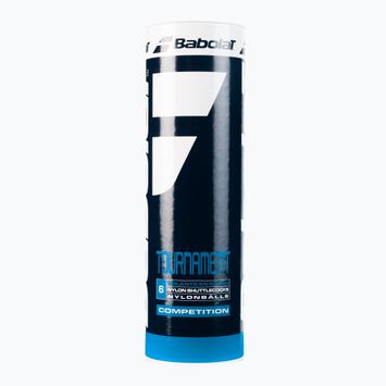Lotki do badmintona Babolat Tournament medium 6 szt. white