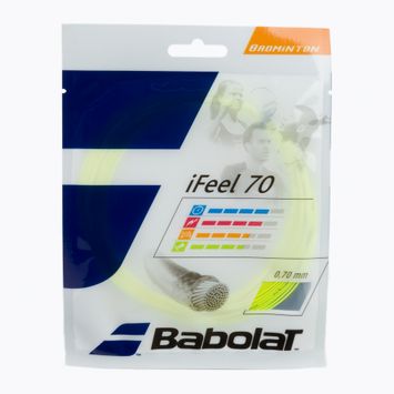 Naciąg badmintonowy Babolat iFEEL 10.2 m 0.70 mm yellow