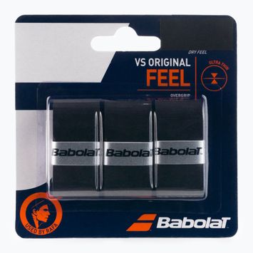 Owijki do rakiet tenisowych Babolat Vs Original 3 szt. black