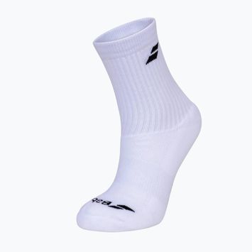 Skarpety dziecięce Babolat Junior 3 pary white/white