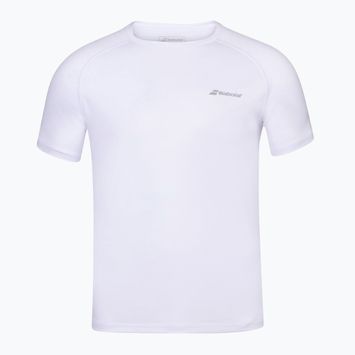 Koszulka tenisowa męska Babolat Play Crew Neck white/white