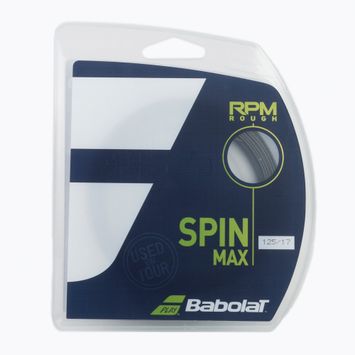 Naciąg tenisowy Babolat 12 m Rpm Rough black