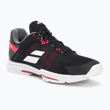 Buty do tenisa męskie Babolat SFX3 All Court black/poppy red