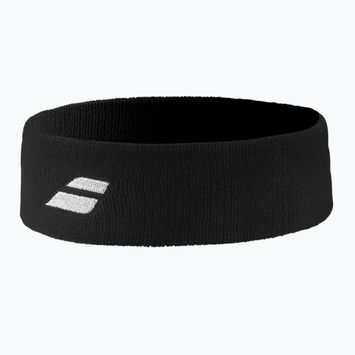 Opaska na głowę Babolat Logo Headband black/black