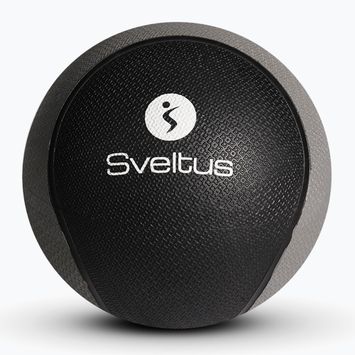 Piłka lekarska Sveltus Medicine Ball Rubber 1 kg grey/ black