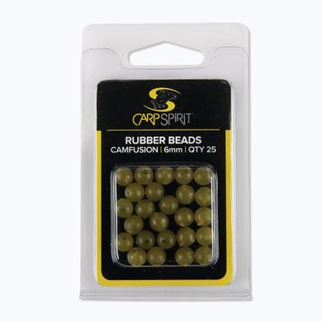 Koraliki karpiowe Carp Spirit Rubber Beads Cam 25szt zielone ACS010233