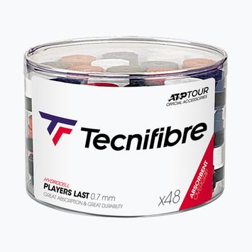 Owijki do rakiet tenisowych Tecnifibre Players Last PVC 48 szt. multicolour