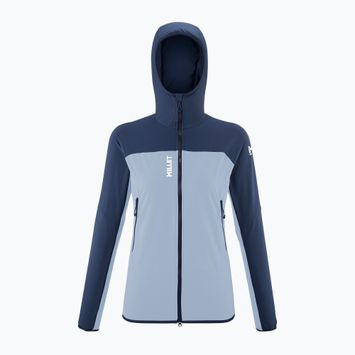Kurtka softshell damska Millet Fusion XCS Hoodie iceberg/saphir