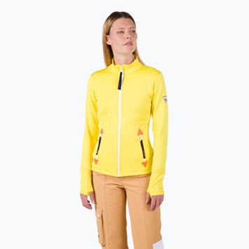 Bluza narciarska damska Rossignol Climi true yellow